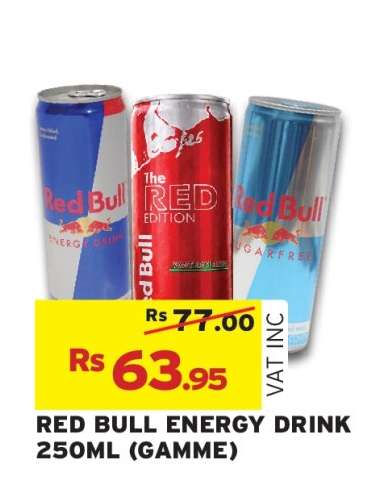 RED BULL ENERGY DRINK 250ML (GAMME)