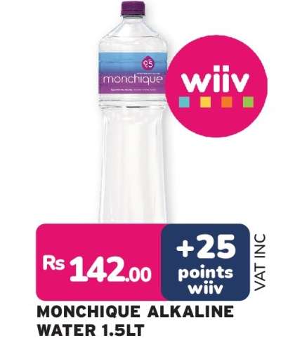 Monchique Alkaline Water 1.5LT