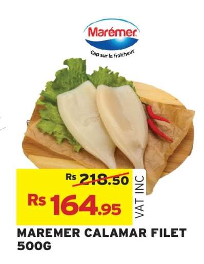 MAREMER CALAMAR FILET 500G