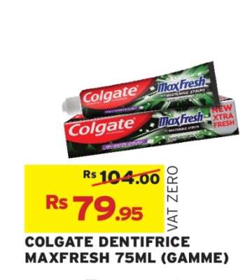 COLGATE DENTIFRICE MAXFRESH 75ML (GAMME)