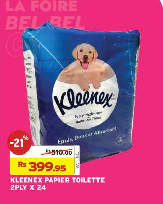 KLEENEX PAPIER TOILETTE 2PLY X 24