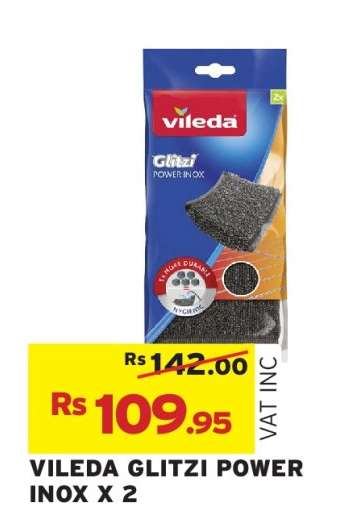 VILEDA GLITZI POWER INOX X 2