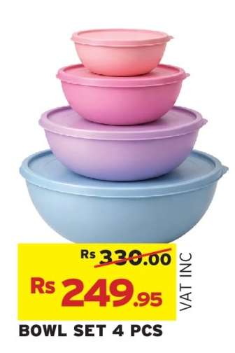 BOWL SET 4 PCS