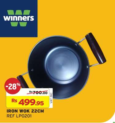 IRON WOK 22CM