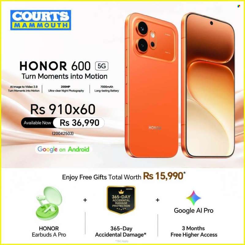 Courts Mammouth Catalogue.