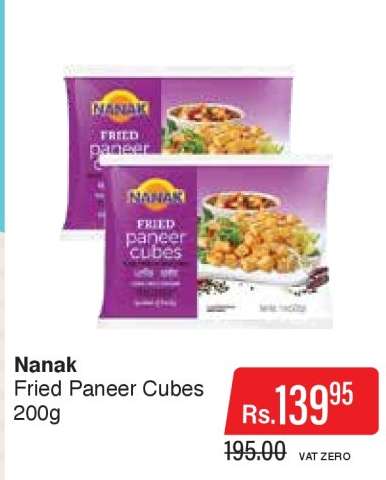 Nanak Fried Paneer Cubes