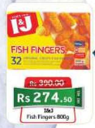 I&J Fish Fingers 800g