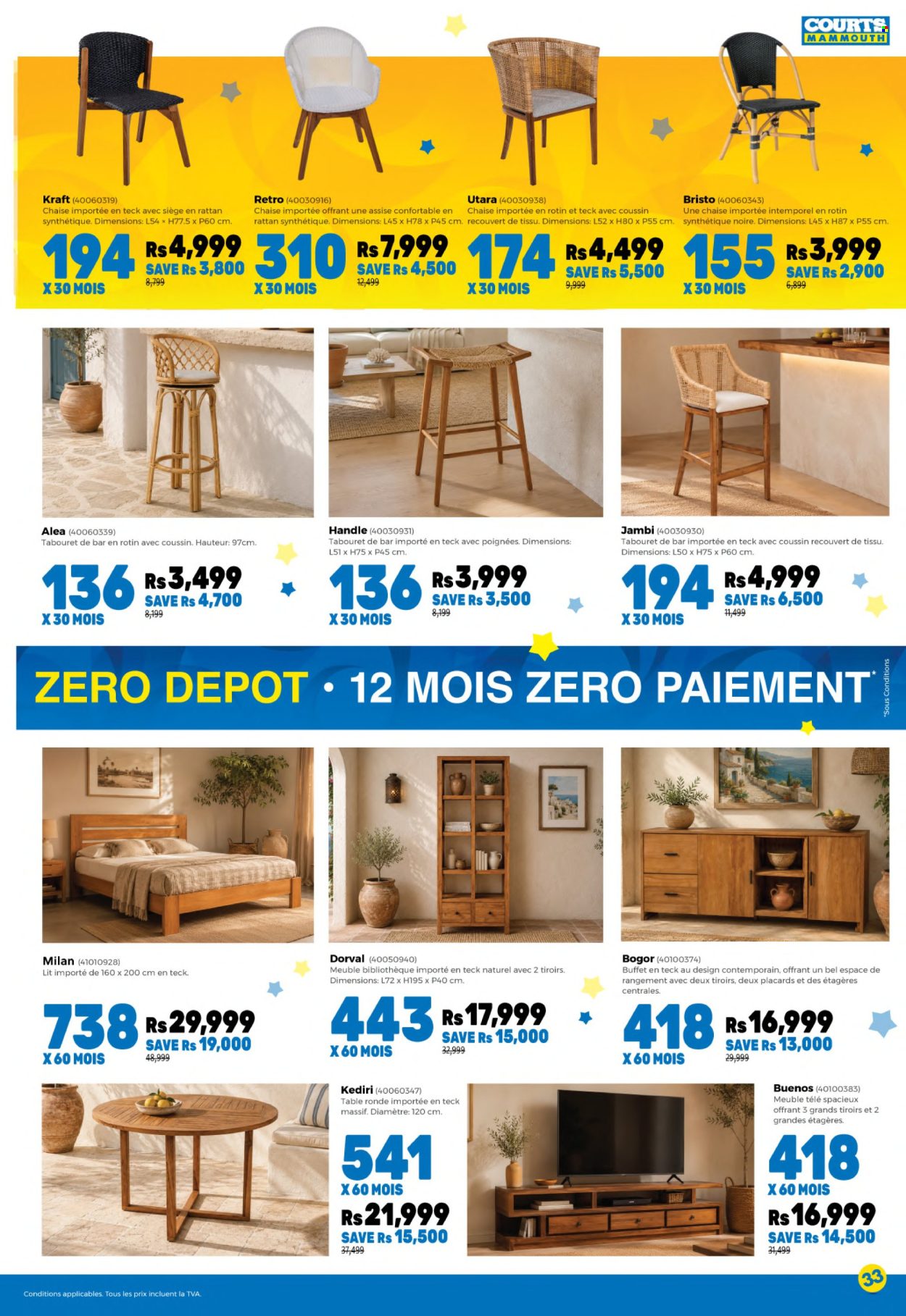 Courts Mammouth catalogue - 31.07.2026 - 17.09.2026. Page 33