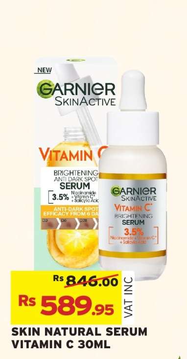 SKIN NATURAL SERUM VITAMIN C 30ML