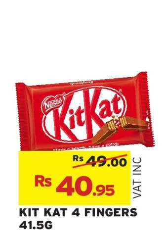 Kit Kat 4 Fingers
