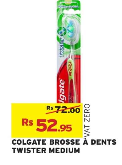 COLGATE BROSSE À DENTS TWISTER MEDIUM