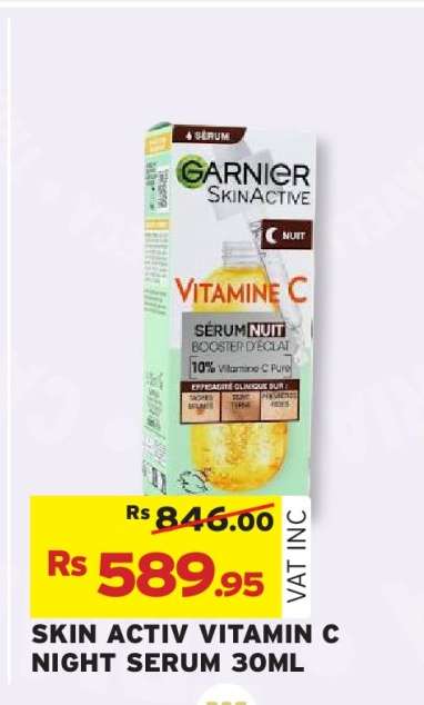 SKIN ACTIV VITAMIN C NIGHT SERUM 30ML