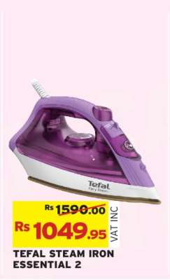 TEFAL STEAM IRON ESSENTIAL 2