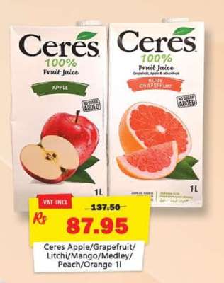 Ceres Fruit Juice 1L