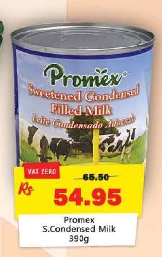 Promex S.Condensed Milk 390g