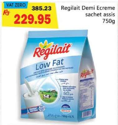 Regilait Demi Ecreme Sachet Assis 750g