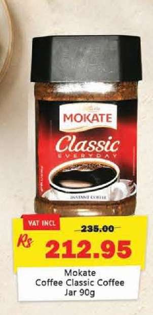 Mokate Coffee Classic Coffee Jar 90g