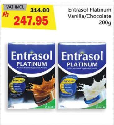 Entrasol Platinum Vanilla/Chocolate 200g