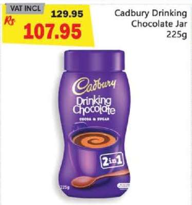 Cadbury Drinking Chocolate Jar 225g