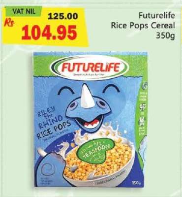 Futurelife Rice Pops Cereal 350g