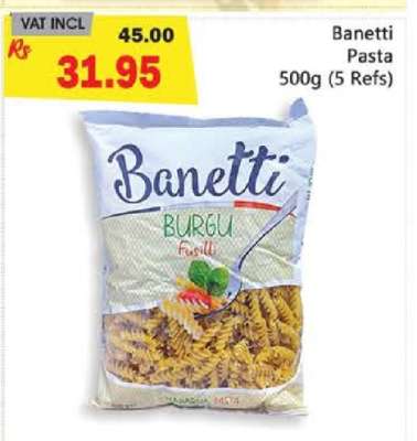 Banetti Pasta