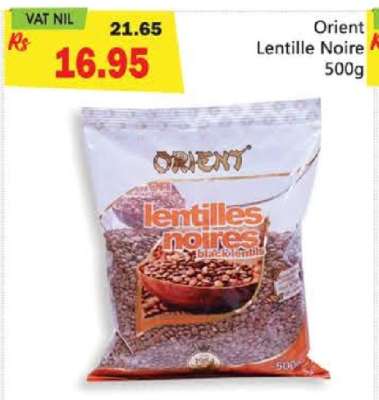 ORIENT LENTILLE NOIRE 500G