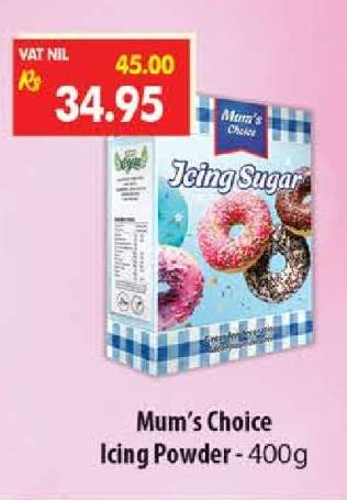 Mum’s Choice Icing Powder - 400g