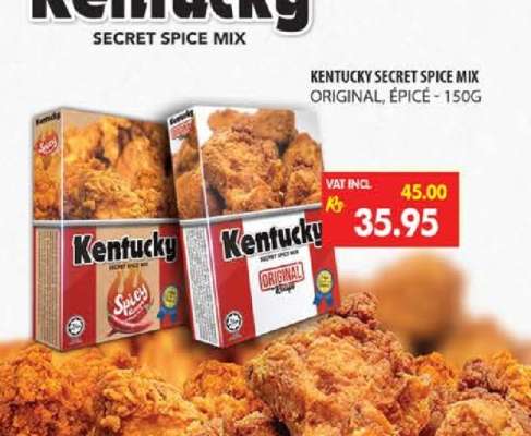 Kentucky Secret Spice Mix