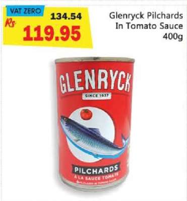 Glenryck Pilchards in Tomato Sauce 400g