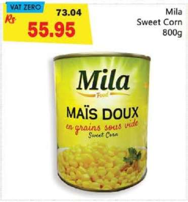 Mila Sweet Corn 800g