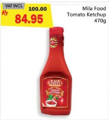 Mila Food Tomato Ketchup 470g