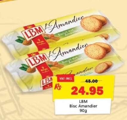LBM Bisc Amandier 90g