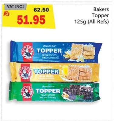 Bakers Topper 125g (All Refs)