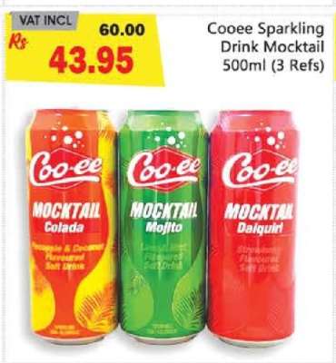 Cooee Sparkling Drink Mocktail 500ml (3 Refs)