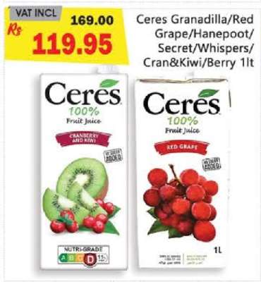 Ceres Fruit Juice 1L