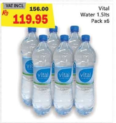 Vital Water 1.5lts Pack x6