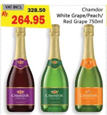 Chamdor White Grape/Peach/Red Grape 750ml