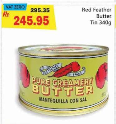 Red Feather Butter Tin 340g