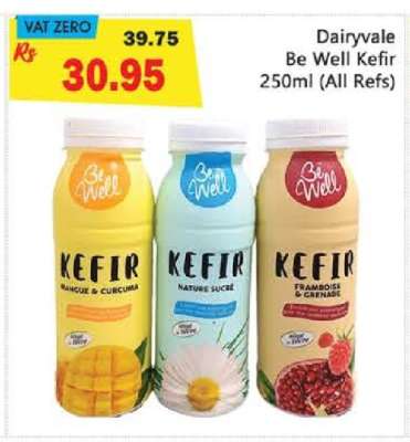 Dairyvale BE Well Kefir 250ml (All Refs)