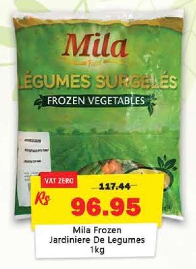 Mila Frozen Jardiniere De Legumes 1kg
