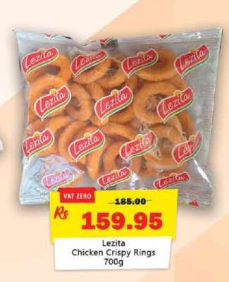 Lezita Chicken Crispy Rings 700g