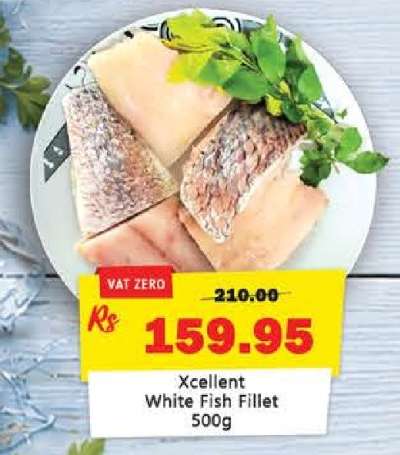 Xcellent White Fish Fillet 500g