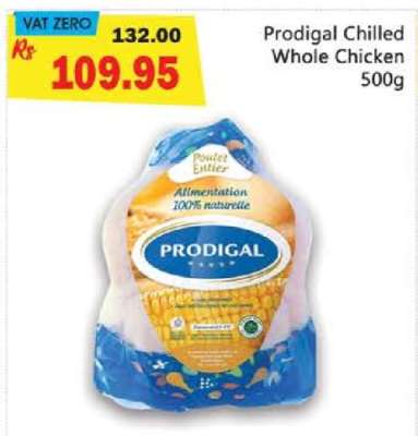 Prodigal Chilled Whole Chicken 500g