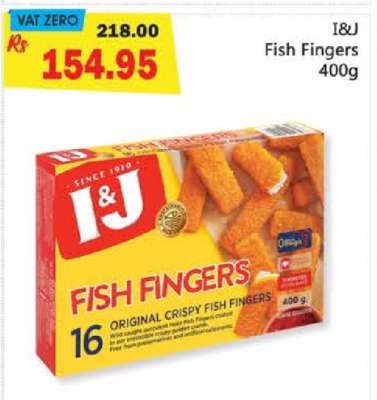 I&J FISH FINGERS 400G