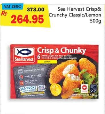 Sea Harvest Crisp & Crunchy Classic/Lemon 500g