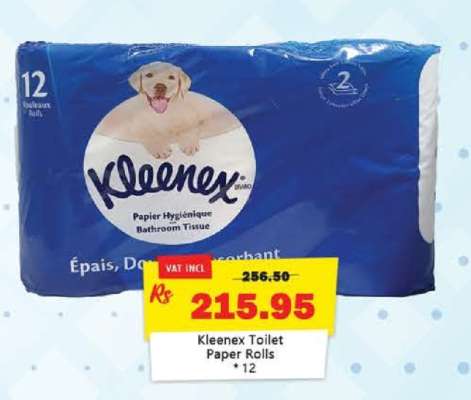 Kleenex Toilet Paper Rolls