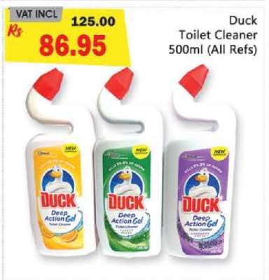 Duck Toilet Cleaner 500ml (All Refs)