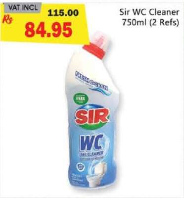 Sir WC Cleaner 750ml (2 Refs)