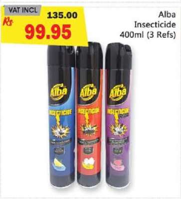 Alba Insecticide 400ml (3 Refs)