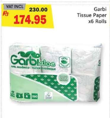 Garbi Tissue Paper x6 Rolls